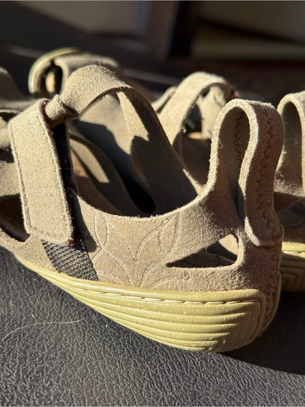 WILDLING BAREFOOT Strap Shoes - breathable with velcro close